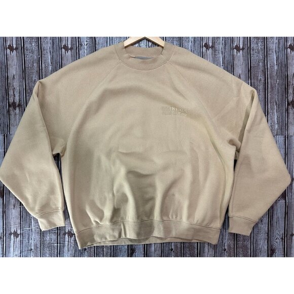 Essentials Fear of God Fog Oversized Sweatshirt size XL color brown - Picture 1 of 7